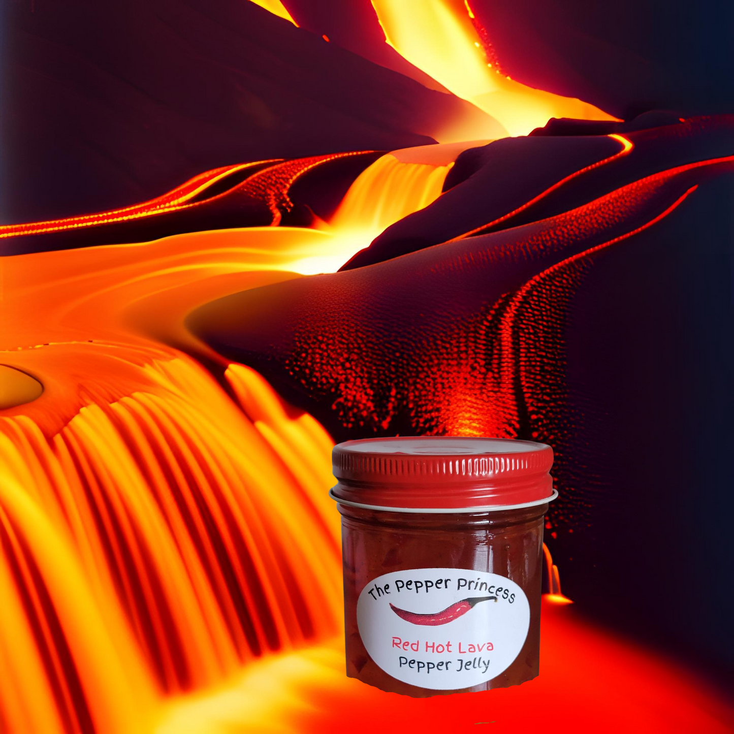 Red Hot Lava Pepper Jelly 4 or 6 Pack Bundle w/Free Shipping