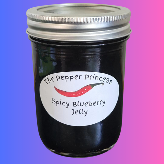 Spicy Blueberry Jelly (Wild Maine Blueberries!)