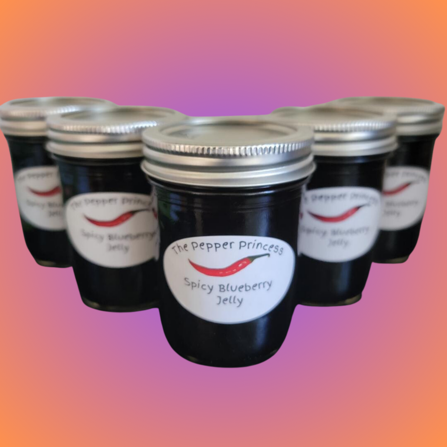 Spicy Blueberry Jelly (Wild Maine Blueberries!)