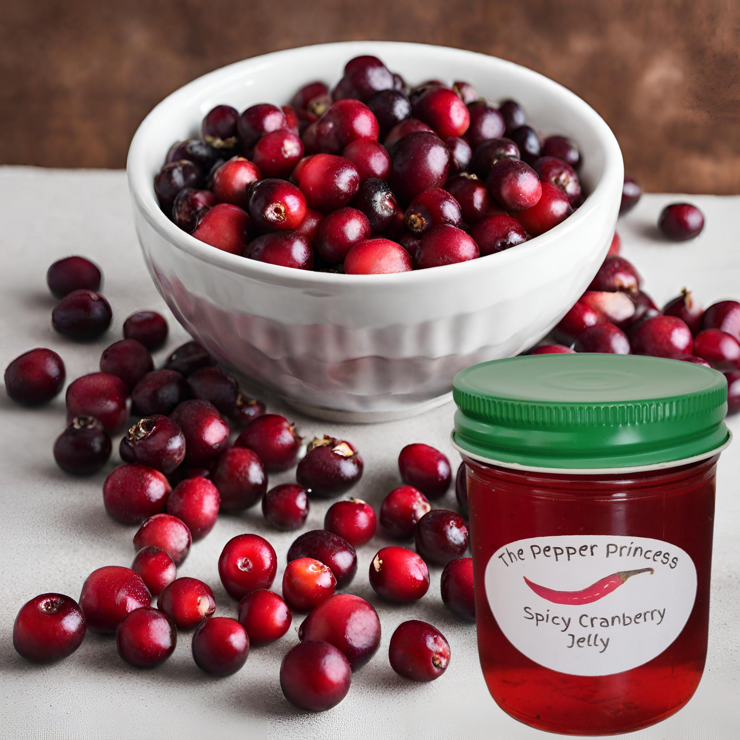 Spicy Cranberry Jelly 4 or 6 Pack Bundle w/Free Shipping