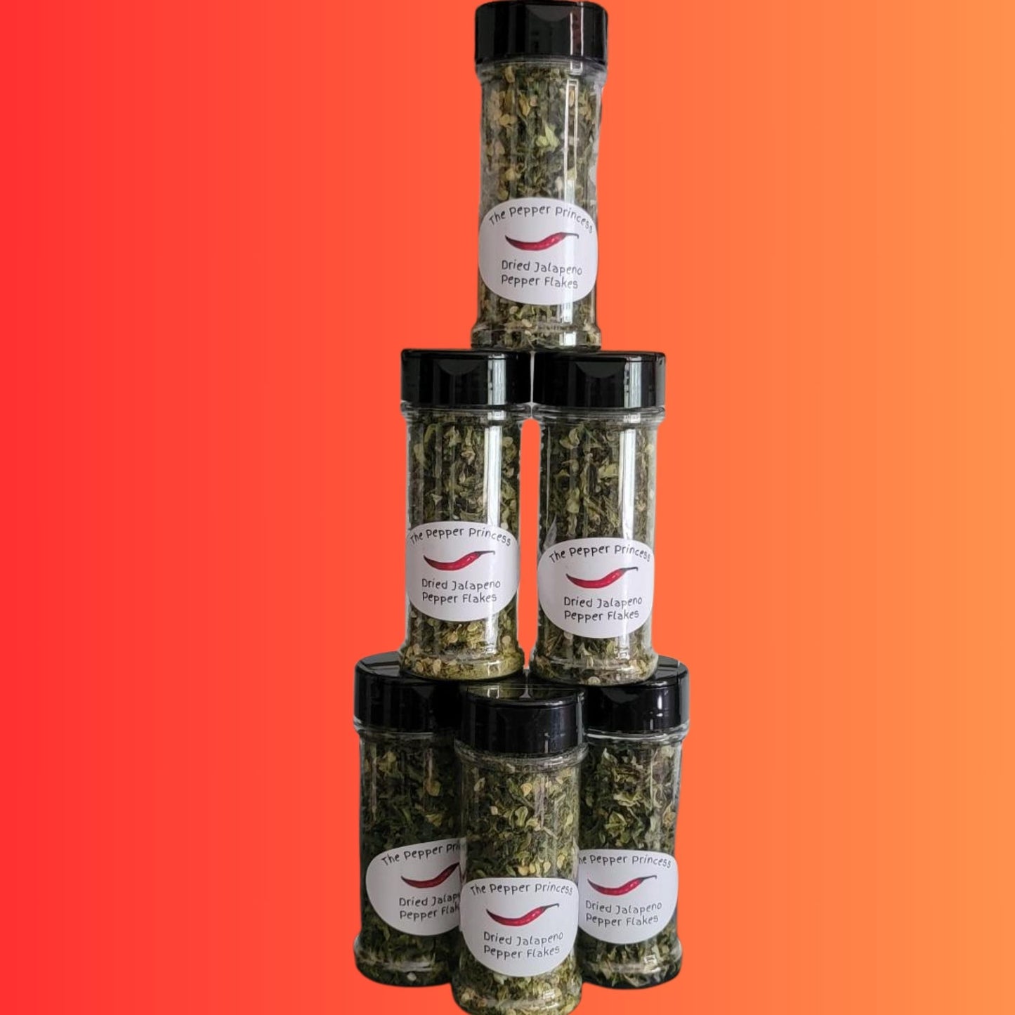 Dried Jalapeño Pepper Flakes – Bold Heat and Zesty Flavor for Cooking, Topping, and Spicing Up Every Dish! YUM!