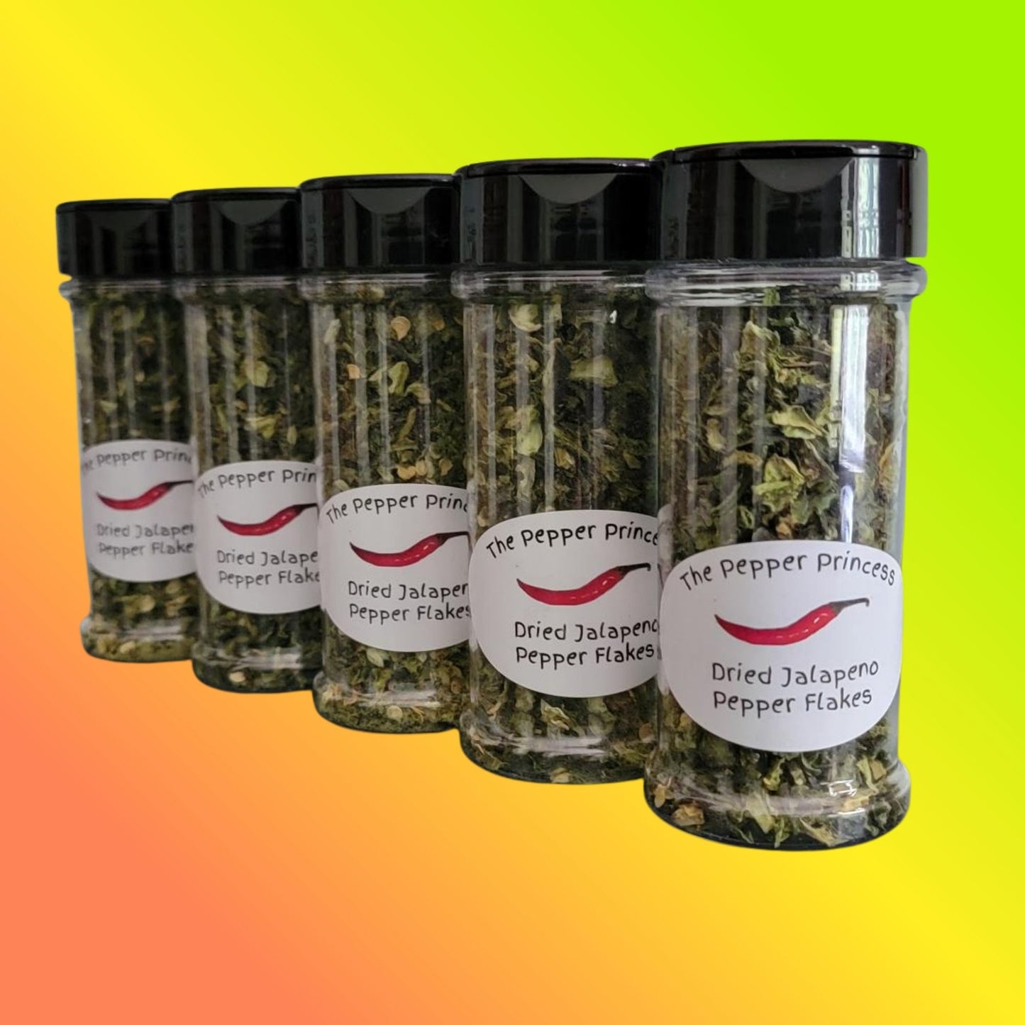 Dried Jalapeño Pepper Flakes – Bold Heat and Zesty Flavor for Cooking, Topping, and Spicing Up Every Dish! YUM!