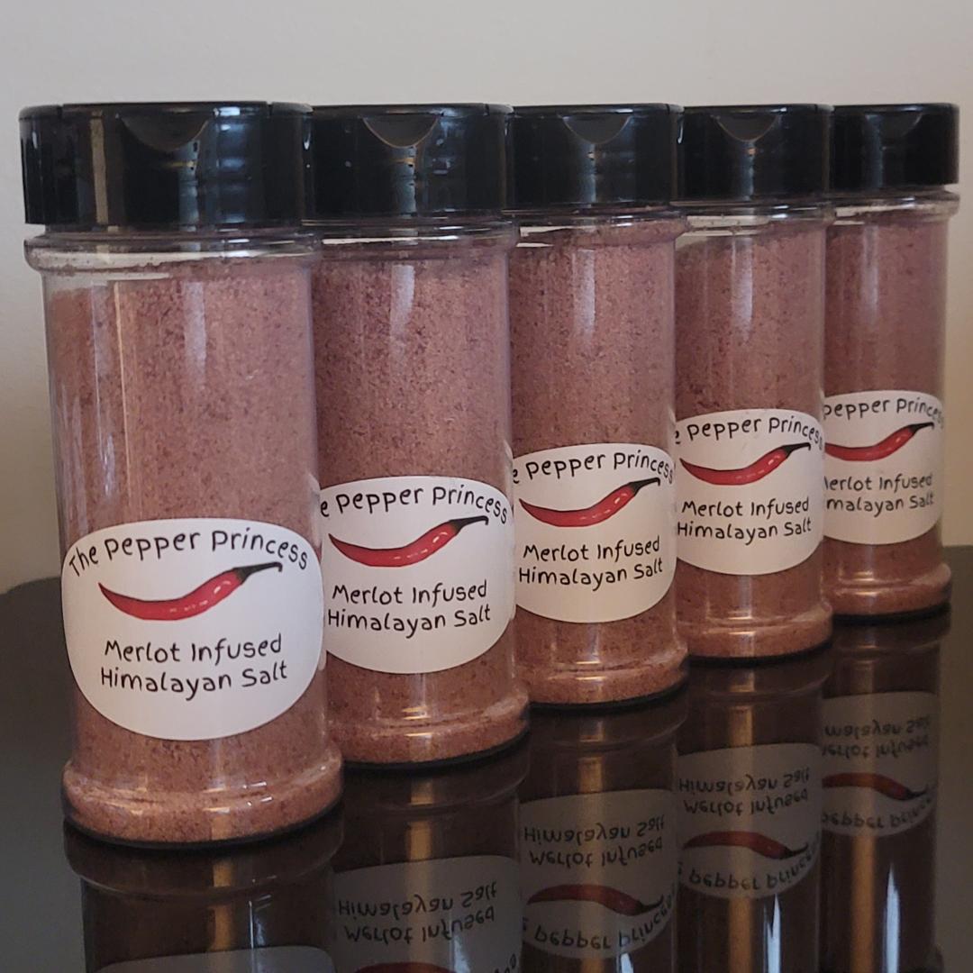 Merlot Infused Himalayan Salt
