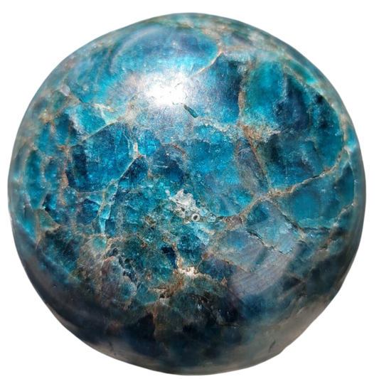 Gorgeous Apatite Sphere 993g/32.9oz