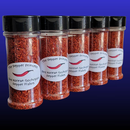 Red Korean Gochugaru Pepper Flakes | Korean Chili Flakes | Korean Hot Pepper Seasoning