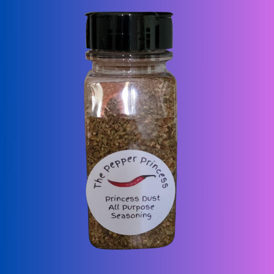 Large Princess Dust All Purpose Seasoning | Gourmet Herb and Spice Blend for Chicken, Veggies, Soups, Popcorn  and Everyday Cooking