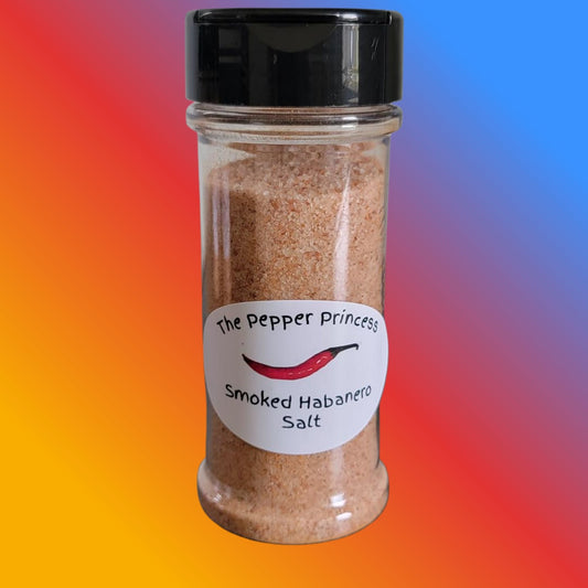Smoked Habanero Salt – Spicy Gourmet Blend for Meat, Veggies, Fish & More