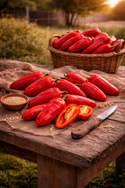Venezuelan Tiger Pepper Seeds – Capsicum chinense – Mild Heat – Non-GMO