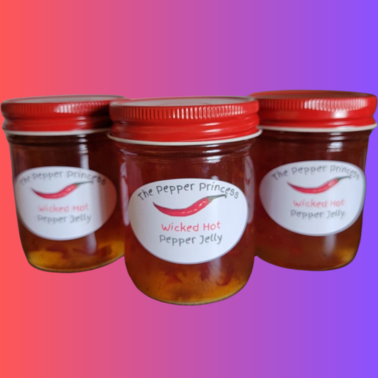 Wicked Hot Pepper Jelly 3 Jar Bundle