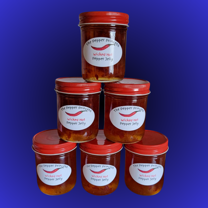 Wicked Hot Pepper Jelly 4 or 6 Pack Bundle w/Free Shipping