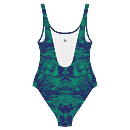 Sea Green One Piece Bathing Suit