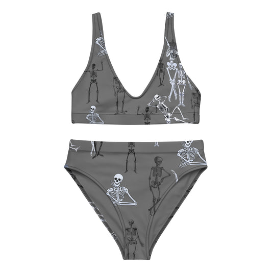 Skeleton Recycled high Waisted Bikini