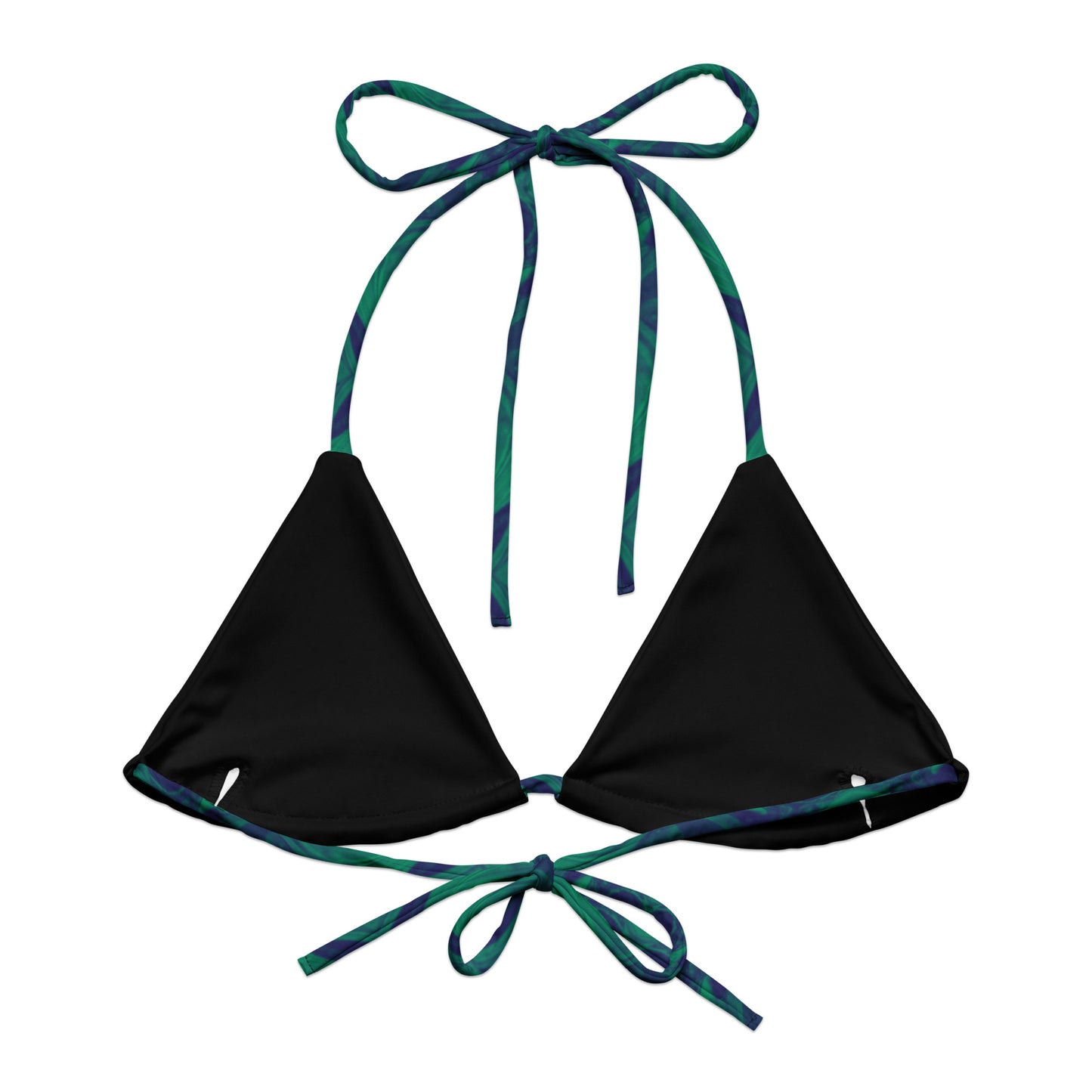 Sea Green String Bikini Top