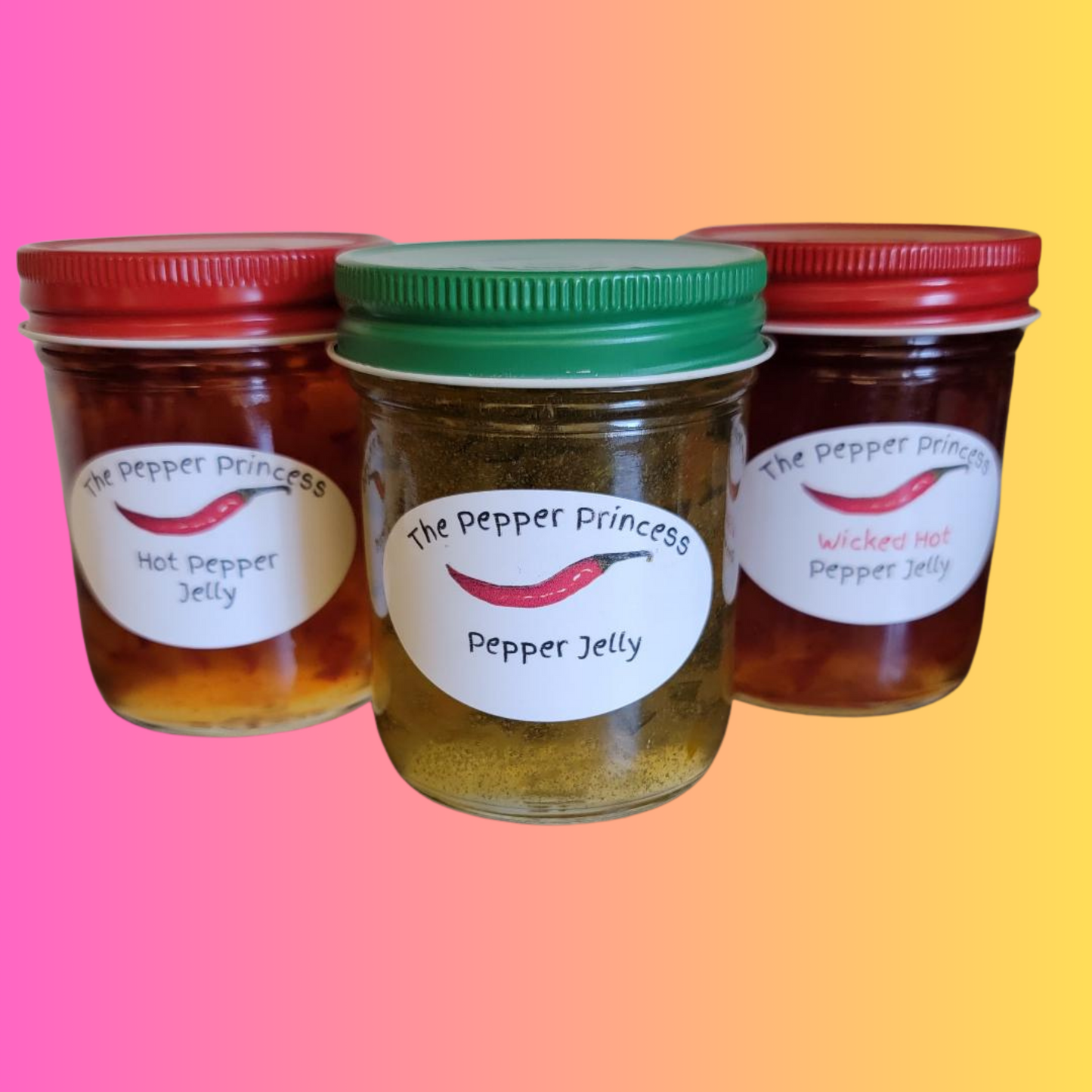 Pepper Jelly Combo  3 Jar Bundle