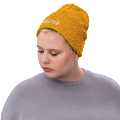 Maine Ribbed Knit Beanie