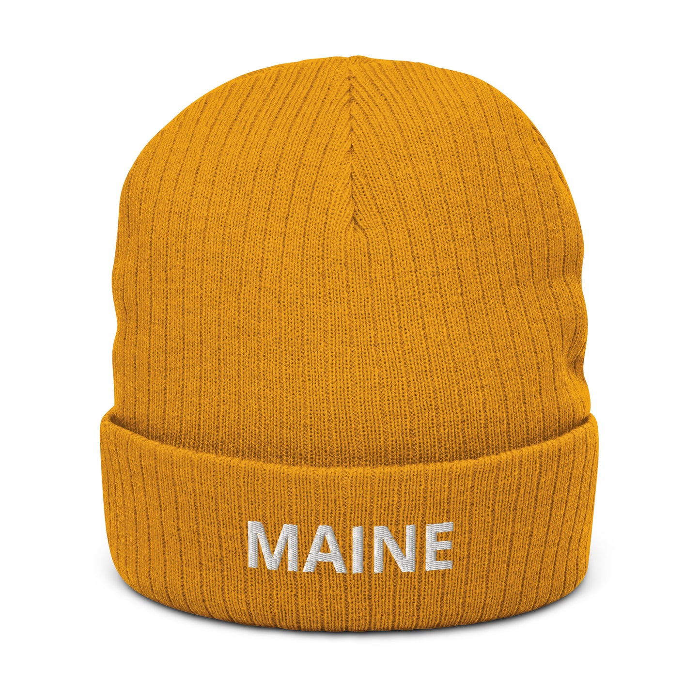 Maine Ribbed Knit Beanie